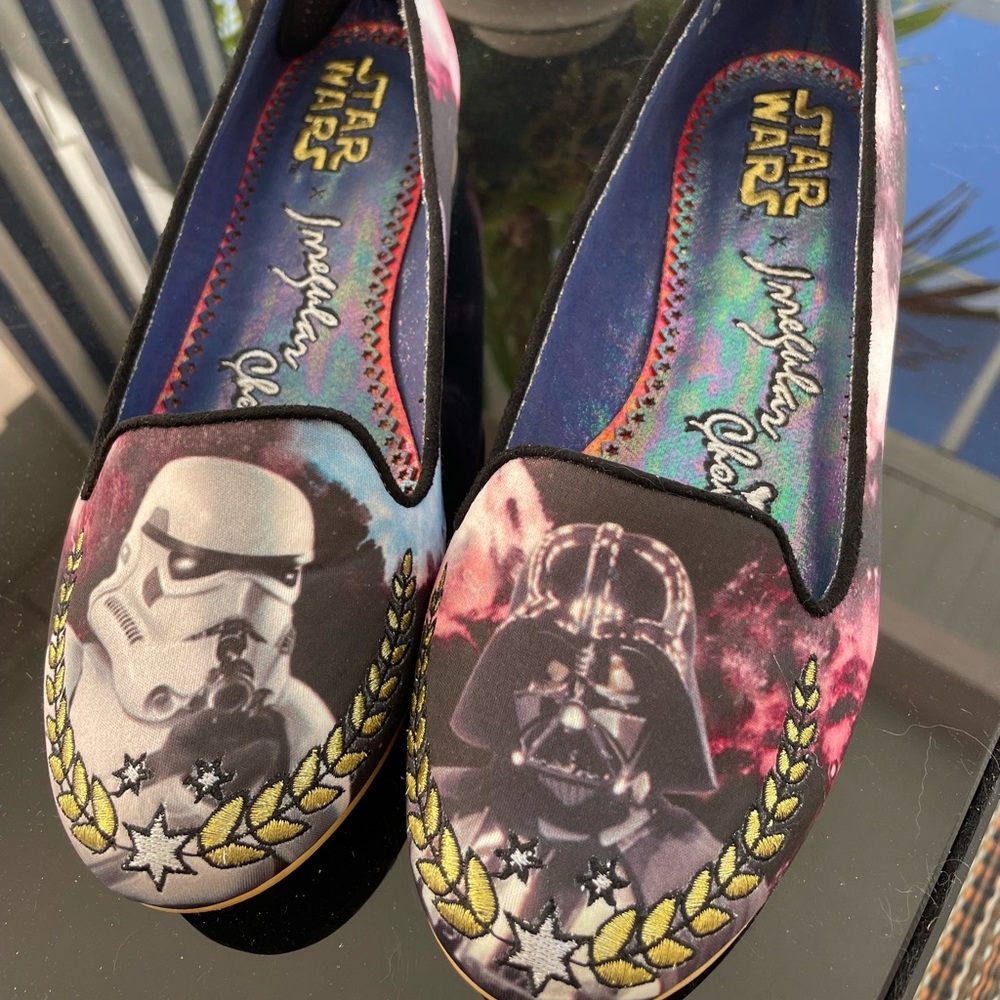 Irregular Choice Star Wars Flats Size 8.5